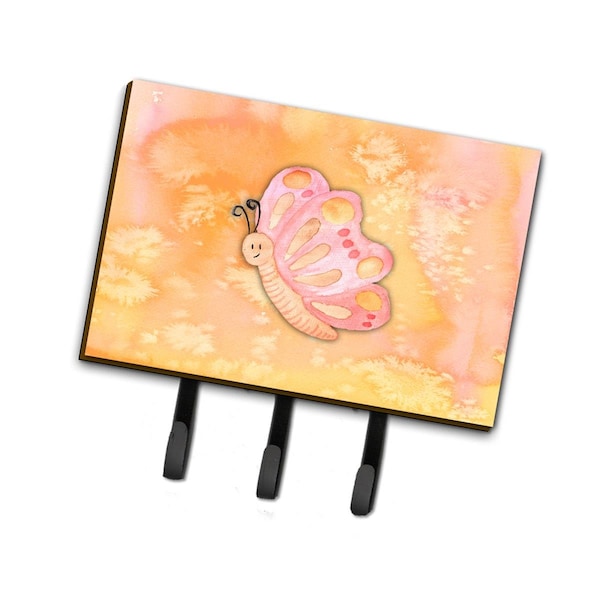 Carolines Treasures Butterfly Watercolor Leash or Key Holder BB7384TH68 - main